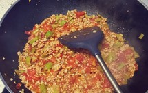 番茄肉末 （红三剁）