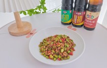 肉沫炒毛豆
