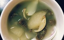 雪梨百合猪肺汤