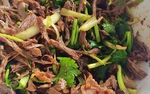 超香馋简单下酒菜手撕猪心