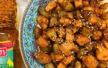 “孜然鸡胸土豆粒”吃烧烤的感觉！必空盘！！家里人都爱的鸡胸肉做法～