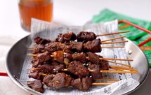 青花椒椒盐风味羊肉串～空气炸锅（烤箱）