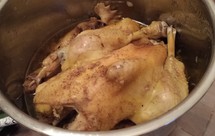 无盐焗鸡粉的盐焗鸡