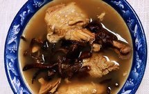 小鸡榛蘑汤