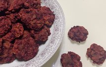 甜菜根胡萝卜西兰花鸭肉饼（宠物零食）