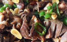 下酒菜爆炒鸭胗