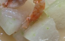 虾干浸东瓜