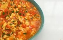 虾皮西红柿炒鸡蛋-适合儿童