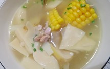 排骨玉米鲜笋汤