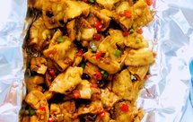 豆豉焗粉肠猪腰