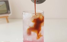 红宝石气泡冰美式，石榴的神仙喝法~