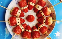 草莓小雪人糖葫芦