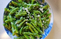 蒜泥刀豆（上海菜）