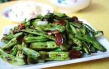 素炒扁豆(豆角、四季豆)