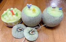 可爱的生日蛋糕瓜-蜜瓜蛋糕