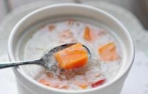 木瓜牛奶炖燕窝