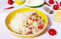 【泰式】青木瓜鲜虾沙拉