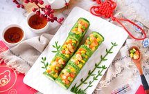 翠竹报春节节高