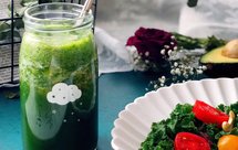 好喝的羽衣甘蓝香瓜汁