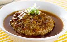 咸瓜咖哩蒸肉饼