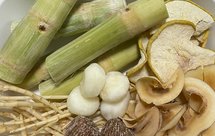 甘蔗马蹄茅根雪梨海底椰汤