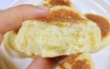 平底锅烙出来的·养胃山药饼·小面包