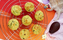 葡萄干牛油果马芬