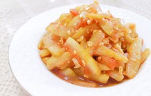 酸辣凉拌西瓜皮