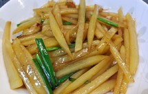 幸福炝炒土豆条，无敌无敌好吃的土豆条