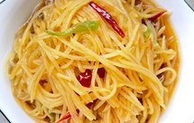 酸辣土豆丝的家常做法 超级下饭