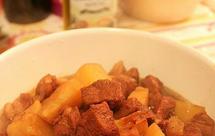 土豆烧肉