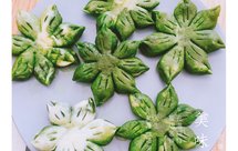 李子柒配方改良后的抹茶酥