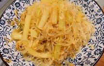 虾皮节瓜烩粉丝