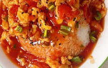 西红柿炒鸡蛋 盖浇饭