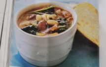 香肠番茄甘蓝白豆汤