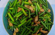 热菜│蒜薹炒肉