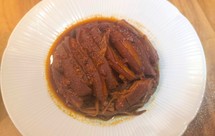 又做扣肉（黄花菜）