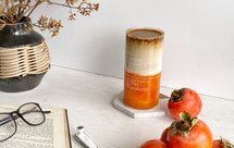 “柿柿如意”热拿铁/秋冬第一杯热咖啡