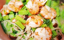 0盐0味精虾仁荞麦面,鲜掉眉毛又低卡