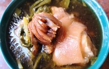 罗汉果西洋菜蜜枣猪脚汤