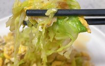 五分钟快手菜｜包菜炒鸡蛋