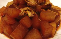 红烧白萝卜块/比肉还好吃的素菜
