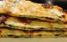 马兰肉沫锅盔（平底锅版本）