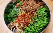 花椒芽（香椿芽）油泼面