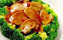 杏鲍菇扣西兰花