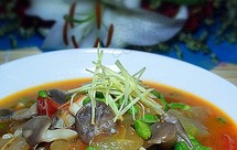 番茄毛豆煮冬瓜