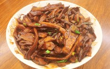 小美锅家宴之热菜（10）：干煸杏鲍菇