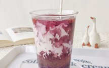 紫薯银耳西米露