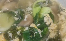 小泽牌平菇紫菜蛋汤