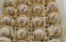 香菇荠菜虾仁鲜肉馄饨